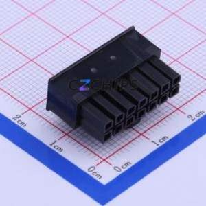 1-794617-4 Housing (Wire-to-Board / Wire-to-Wire) P=3mm Connector ( Jack Structure: 2x7P )( Pitch: 3mm )( Row Spacing: 3mm ) - Product Image 2