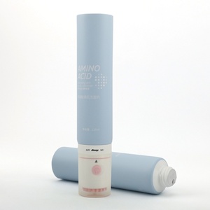 High Quality Soft Squeeze PE <b>Plastic</b> Empty <b>Tube</b> Skincare Facial Cleaning Cosmetic Packaging Electric Brush Head Screw Cap - Product Image 4
