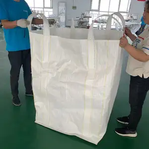 Hesheng Big Bag Super Sacks Big Bulk Jumbo FIBC Container Bag 2023 EGP Pp Mejor precio Buena calidad Factor de seguridad 5:1 100% Pruebas