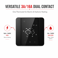Thermostat intelligent WiFi HY531, application Tuya, commande vocale, écran tactile LED ultra fin, pour chauffage au sol électrique, chaudière à gaz