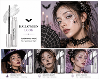 Mascara blanc longue tenue en gros pour femmes, volume et longueur des cils, marque privée, mascara végétalien