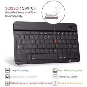 2025 mới không dây màu xanh răng bàn phím cho ipad 10inch cho iPad 11inch Bàn phím di động tùy chỉnh bàn phím - Product Image 6
