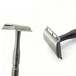 Custom Back Exposed Blade <strong>Razor</strong> 30&deg; Angle Stainless Steel Professional <strong>Double</strong> <strong>Edge</strong> Styling Shaving <strong>Razor</strong> - Product Image 3