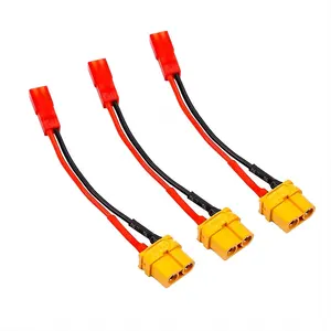 Manufacturer Custom Jst Rc Battery Charger Wire Harness Xt60 Xt30 Jst-Rcy Silicon Wire Harness