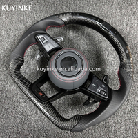 Volant de voiture en fibre de carbone pour Vw Volkswagen Golf Gti7 Mk7.5 Jetta Passat Golf 6 Touareg Golf 7 Volant de sport