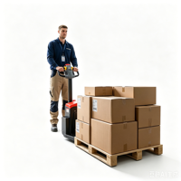 Chariot élévateur à mât bi-étagé TIANTONG entièrement électrique, 2 tonnes, batterie lithium-ion, certifié CE, pour entrepôt - Nouvelle arrivée, vente chaude, fournisseur chinois
