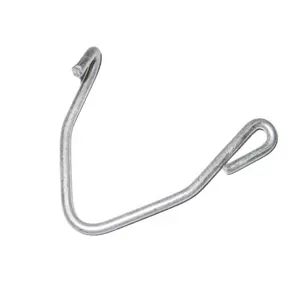 Steel Wire Clip for T Post , U Fence Post Wire Clip