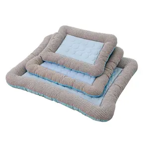 Breathable pet bed fluffy dog bed cool pad dogs and cats bed