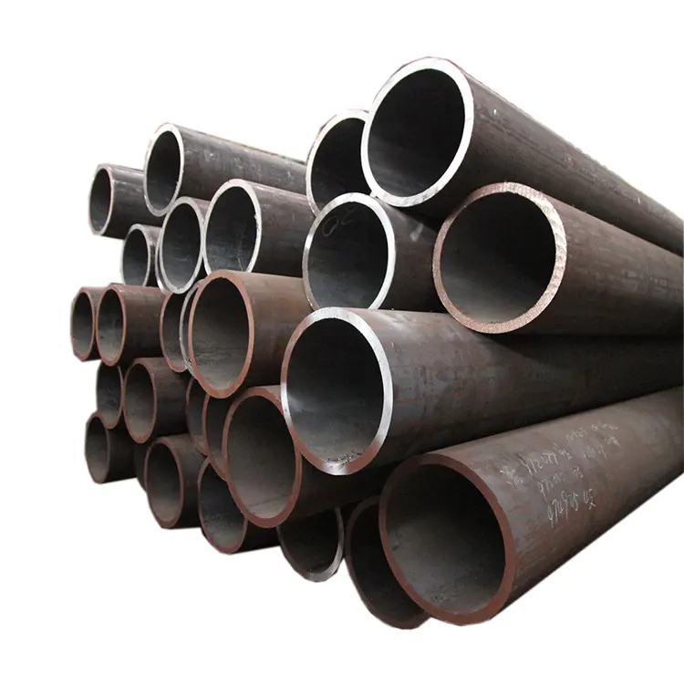 ASTM A106 A53 API5Lオイルガス鋼カーボンパイプマイルドブラックパイプシームレス鋼管