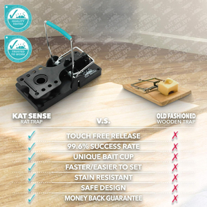 Lớn rat bẫy tái sử dụng Pest Control Giải pháp cho bẫy chống lại Chuột Chipmunk Sóc giết động vật gặm nhấm Snap bẫy - Product Image 4