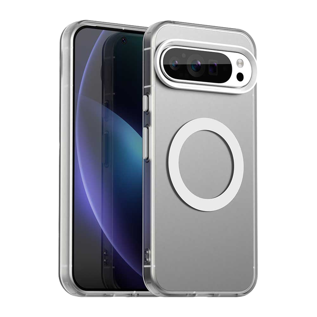 HMJ N52 Magnet TPU PC Clear Shockproof Phone Cover Pixel 9a 8a 7a 6a 9 8 7 6 10 Pro XL Google Pixel 8 Pro Magnetic Case