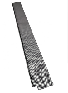 2024 <span class=keywords><strong>Collecteur</strong></span> d'eau à feuilles personnalisées Feuilles <span class=keywords><strong>de</strong></span> couleur noire en aluminium Protège-<span class=keywords><strong>gouttière</strong></span> - Product Image 2