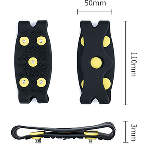 Nuevas Crampones de Hielo TPE para Niños, Antideslizantes con 5 Púas de Tracción para Caminar, Senderismo y Aventuras en la Nieve - Product Image 2