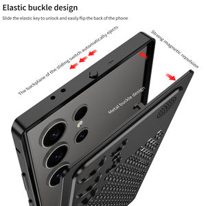 Funda de Teléfono de Diseño Empresarial, de Alta Calidad, 2 en 1, de Lujo, con Aromaterapia, Hebilla de Metal Galvanizado, Resistente a Golpes y Refrigerante - Product Image 3
