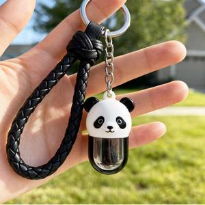 Cápsula Transparente Personalizada para Guardar Pelo de Mascota, Llavero Conmemorativo Grabable, Recolector de Bolas de Pelo de Mascota - Product Image 6