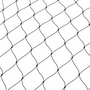 Malla de nailon multifilamento negra al por mayor, antipájaros, para protección de plantaciones agrícolas, huertos y cultivos. - Product Image 3