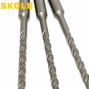 Juego de Brocas para Martillo <span class=keywords><strong>SDS</strong></span> <span class=keywords><strong>Plus</strong></span>, Acabado Pulido con Carburo, para Mampostería, Hormigón, Granito, Minería, Garantía de 3 Años - Product Image 2