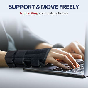 Protège-poignet isolé avec plaque en aluminium en tissu OK Attelle de soutien réglable respirante pour une utilisation à droite - Product Image 5