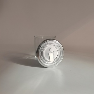 กระป๋องเทียนทรงกลมจากโรงงานโดยตรง ฝาเกลียว กระปุกเทียนหรูหราพร้อมฝาปิด - Product Image 1