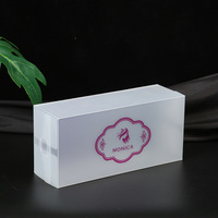 Fabricant d'emballages sur mesure, boîte en plastique PVC, boîte d'emballage transparente pliable, boîte cadeau en plastique