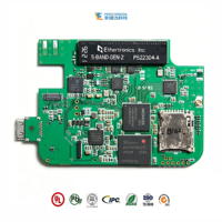 Assemblage de circuits imprimés FR4 haute fréquence sur mesure avec finition HASL/ENIG/OSP en cuivre de 1 à 4 oz, épaisseur de 0,2 à 6,0 mm, tailles personnalisées