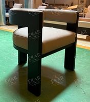 Chaise longue élégante en bois de style moderne pour la maison, l'appartement, le bar et la ferme Meubles de maison au design simple pour le salon et l'hôtel