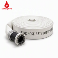Tuyau d'incendie en PVC 15m/30m avec armoire/vanne pour lutte contre l'incendie (incendies de classe A/B) – Installation facile – Offre Spéciale
