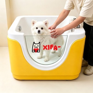 Baignoire spa pour bébé moderne et portable en PVC/fibre de verre, à installer en coin, de forme ovale, optimisant l'espace au sol dans les garderies urbaines - Product Image 2