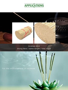 Varitas naturales de bambú a granel para incienso, varilla de incienso de la India de importación ecológica, personalizada, Material crudo - Product Image 6