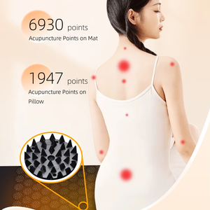 El último fabricante de esteras de acupresión de calefacción, calentada OEM esterilla de acupresión, masaje de cuerpo completo - Product Image 3