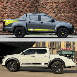 Oferta: Kit de 4 Calcomanías Decorativas <span class=keywords><strong>para</strong></span> Camioneta, Franjas <span class=keywords><strong>para</strong></span> Maletero, Adhesivos de Vinilo, Accesorios de <span class=keywords><strong>Tuning</strong></span> <span class=keywords><strong>para</strong></span> <span class=keywords><strong>Autos</strong></span> Isuzu - Product Image 2