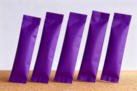 Sachet en aluminium avec fermeture arrière personnalisée, emballage pour jus, thé au lait en poudre, emballage en aluminium pour sachet de thé, sachet avec votre propre logo