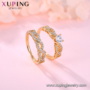 13724 Xuping 18k Gold New Style <strong>Ring</strong> <strong>Set</strong> with Zircon, Gold Fashion Jewelry Wedding <strong>Couple</strong> <strong>Ring</strong> <strong>Set</strong> - Product Image 5