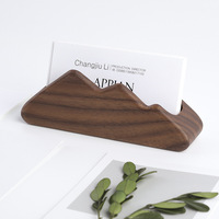 Hêtre Creative Cloud porte-cartes de visite en bois massif porte-cartes de visite boîte de rangement pour cartes de visite