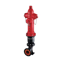 Hydrant d'incendie à colonne bidirectionnel en fonte 4'' 6'' avec prix