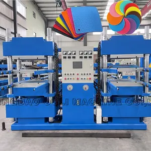 Automatic Vulcanizing Solid Silicone Wristband Machine, rubber cup mat/sleeve cure press machine, rubber machinery