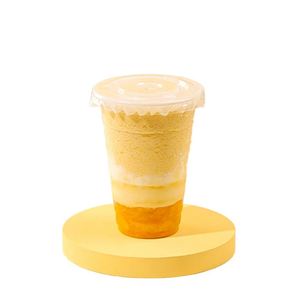 Vasos Desechables de Plástico PET para Café Frío con Logotipo Personalizado CJF, de 10 a 32 oz, con Tapas, Impresión por Transferencia de Calor, Muestra Gratuita, Embalaje en Caja de Papel - Product Image 4