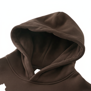 Sweat à capuche surdimensionné en molleton français de haute qualité, sweat à capuche unisexe, sweat à capuche pour homme, broderie en relief 3D, sweats à capuche personnalisés - Product Image 1