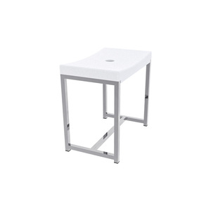 Tabouret de douche concentrique en acier inoxydable, capacité de charge de 250 kg, siège de bain antidérapant pour personnes âgées, femmes enceintes, usage domestique - Product Image 1