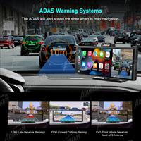 ADINKAM Stereo Mobil Android Auto Carplay Dash Cam Lensa Ganda Layar IPS 10.26" Depan 4K Belakang 1080P ADAS Penglihatan Malam WiFi 170