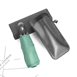 Parapluie de poche pliable semi-automatique 8K avec logo personnalisé, nouvelle mode, pour le bureau - Product Image 1