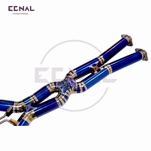 Ecnal pour Corvette C7 2014-2018, échappement en alliage de titane avec soupapes <span class=keywords><strong>et</strong></span> tuyaux - Product Image 3