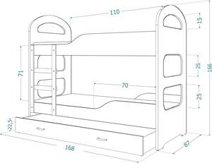 Loft de luxe pour enfants en bas âge en bois <span class=keywords><strong>pas</strong></span> <span class=keywords><strong>cher</strong></span> blanc prix princesse <span class=keywords><strong>lit</strong></span> superposé bébé bébé adolescente filles <span class=keywords><strong>lit</strong></span> - Product Image 2