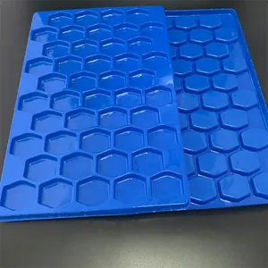 PVC Blue Blister Tray Packing For Electronic Products