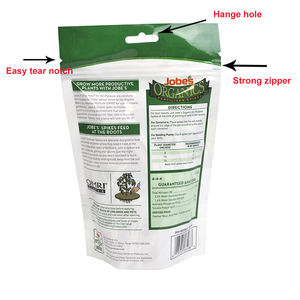 Factory Supply Custom Matte 500g Seed Flower Plant Fertilizer Food Plastic Zip Lock Resealable Zipper Pouch - Product Image 4