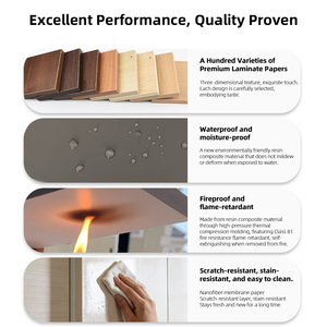 Pannelli Decorativi 3D in Legno per Interni, <span class=keywords><strong>Stampa</strong></span> a <span class=keywords><strong>Specchio</strong></span> Impermeabile per Uso Industriale - Product Image 6