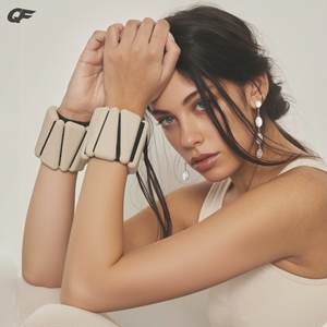 Bracelets de Pilates en silicone, vente en gros d'usine, avec Velcro robuste, pour bras et jambes, ensemble de <span class=keywords><strong>poids</strong></span> réglables pour chevilles - Product Image 1