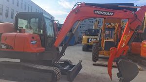 Doosan excavator Crawler dx60-9c mini 5 ton 6 ton digger for sale dx55 dx60 machines excavators used Korea <b>small</b> digger cheap - Product Image 5