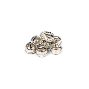 ILAN Campanelle d'Argento 14mm 20pz per Perline da Abbigliamento - Product Image 2
