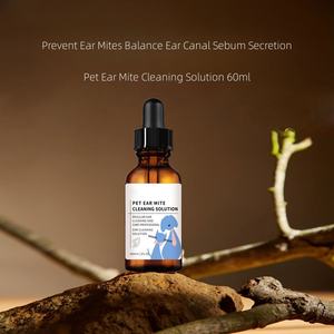 USMLIE Vente en gros Gouttes Gouttes pour les oreilles pour chats Huile essentielle végétale Huile de romarin <span class=keywords><strong>Nettoyant</strong></span> pour les oreilles Rinçage otique pour les infections pour chiens - Product Image 4